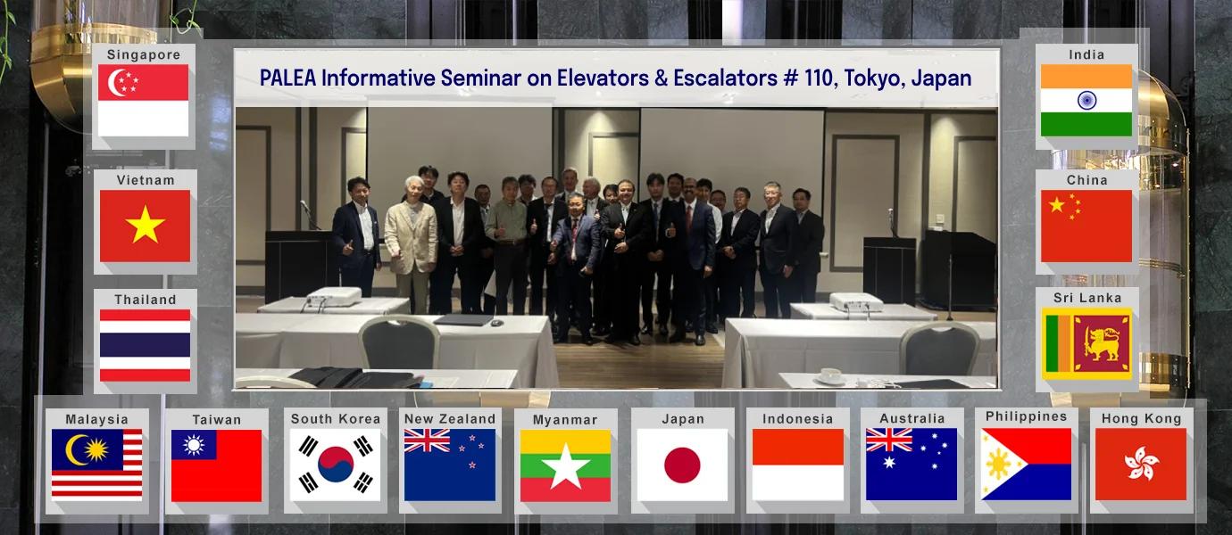 PALEA Informative Seminar on Elevators & Escalators # 110, Tokyo, Japan